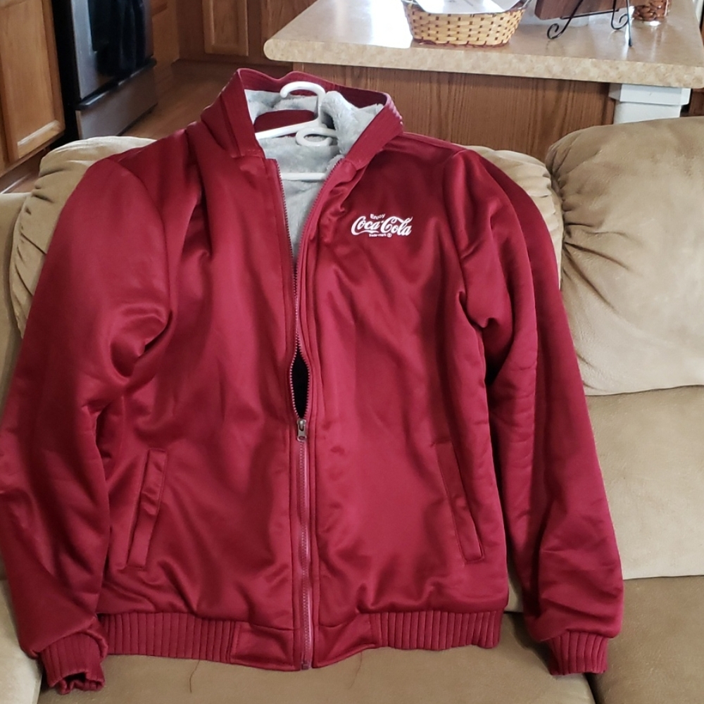 Men's/woman 's coca cola jacket